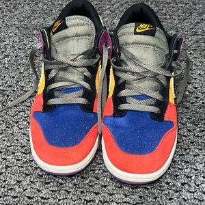Nike Kids Red Blue Yellow Sneakers